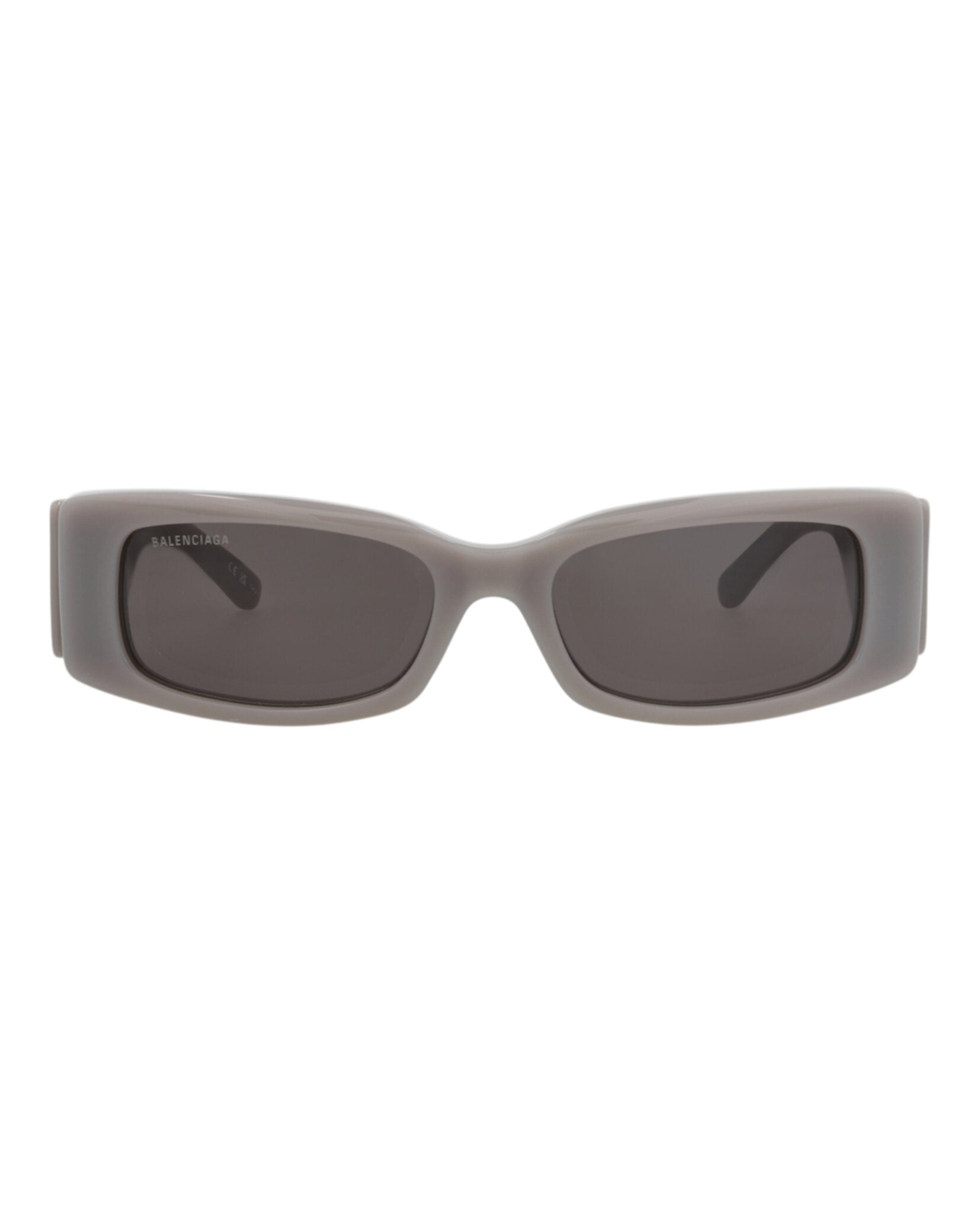 Balenciaga Womens Square/Rectangle Grey Grey Grey Fashion Designer Eyewear