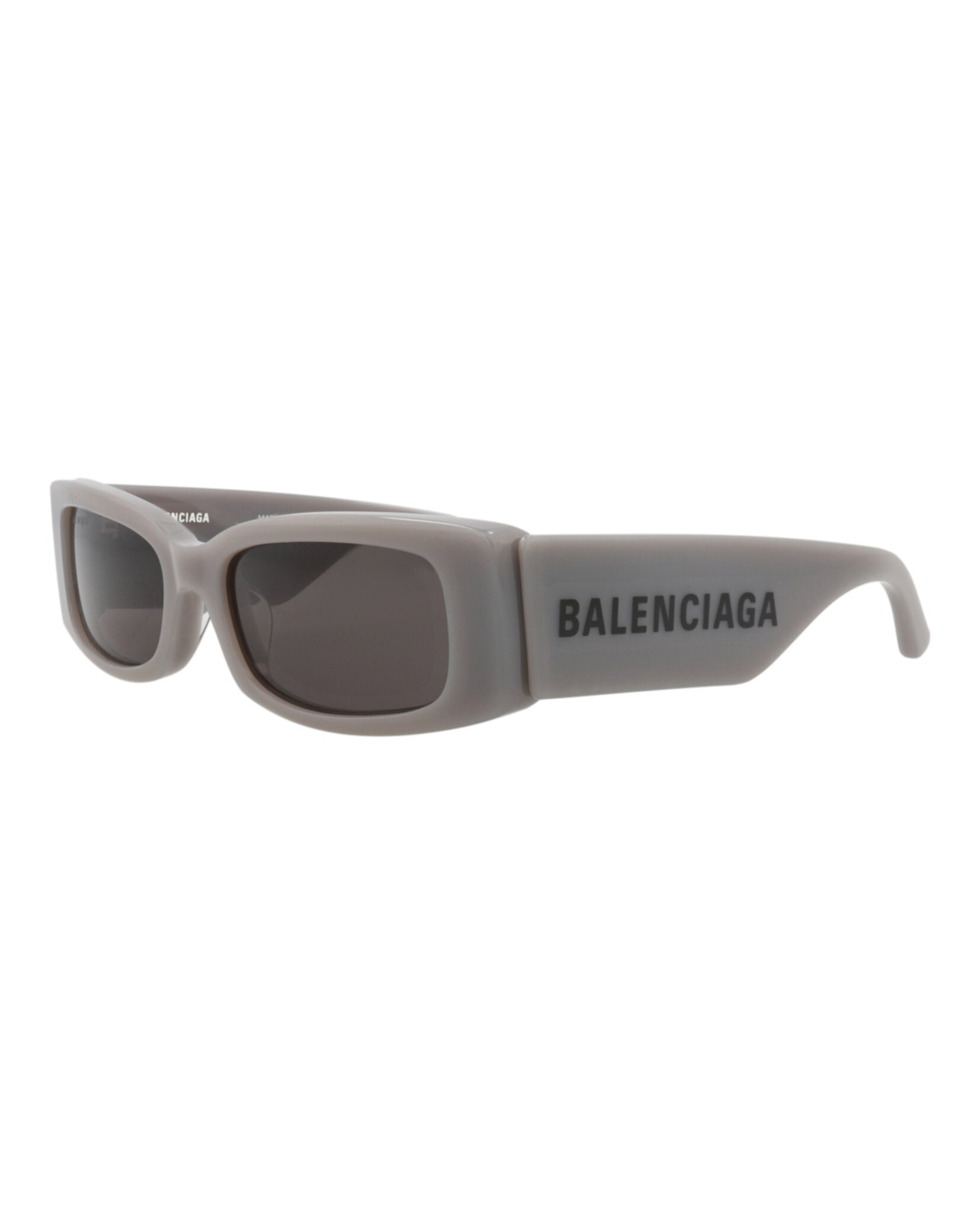 Balenciaga Womens Square/Rectangle Grey Grey Grey Fashion Designer Eyewear