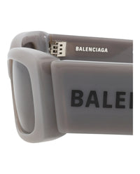 Balenciaga Womens Square/Rectangle Grey Grey Grey Fashion Designer Eyewear