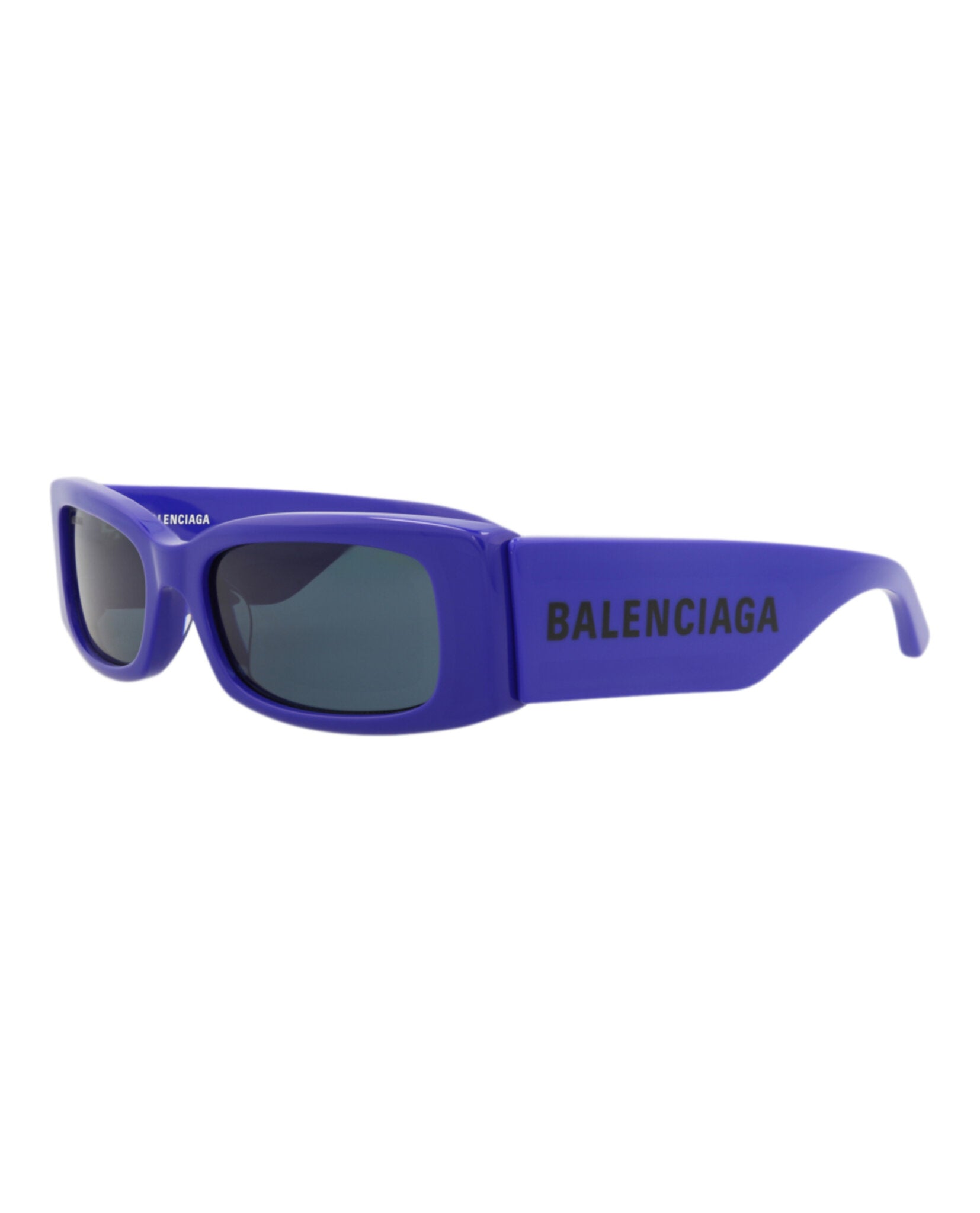 Balenciaga Womens Square/Rectangle Blue Blue Blue Fashion Designer Eyewear