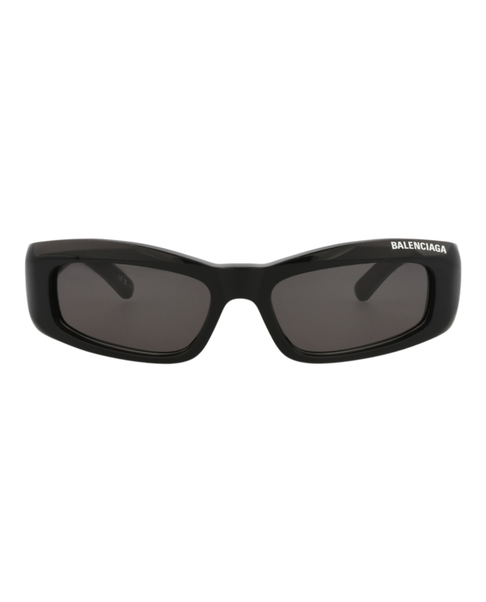 Balenciaga Balenciaga Unisex Square/Rectangle Black Black Grey Fashion Designer Eyewear