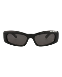 Balenciaga Balenciaga Unisex Square/Rectangle Black Black Grey Fashion Designer Eyewear