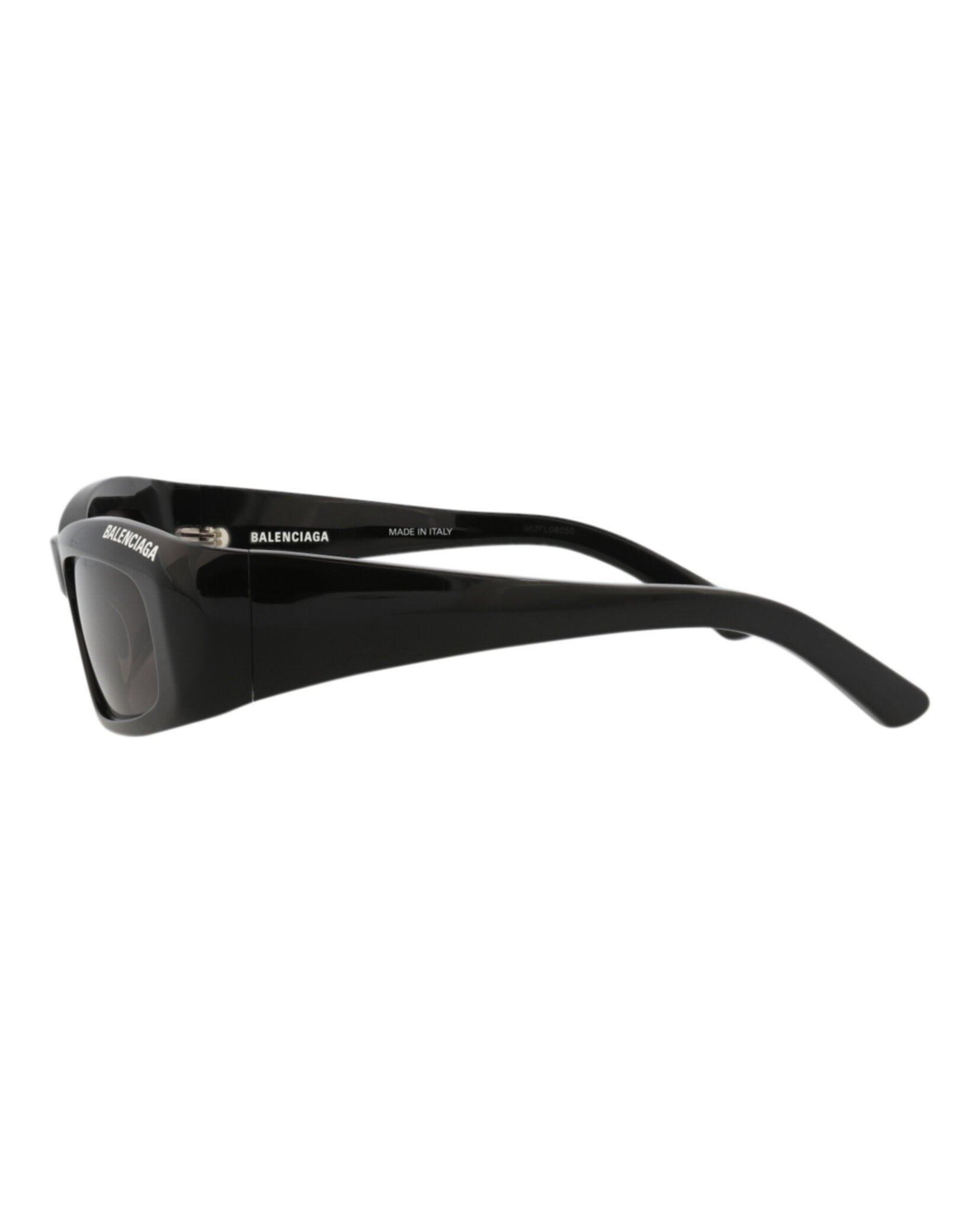 Balenciaga Balenciaga Unisex Square/Rectangle Black Black Grey Fashion Designer Eyewear