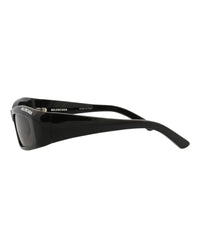 Balenciaga Balenciaga Unisex Square/Rectangle Black Black Grey Fashion Designer Eyewear