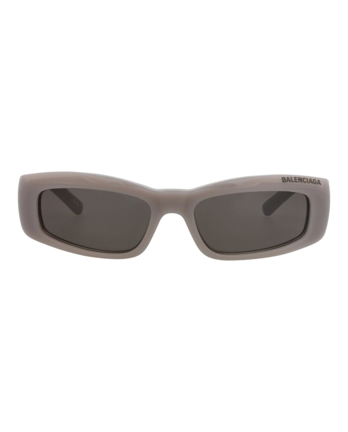 Balenciaga Unisex Square/Rectangle Grey Grey Grey Fashion Designer Eyewear