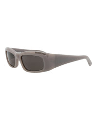 Balenciaga Unisex Square/Rectangle Grey Grey Grey Fashion Designer Eyewear