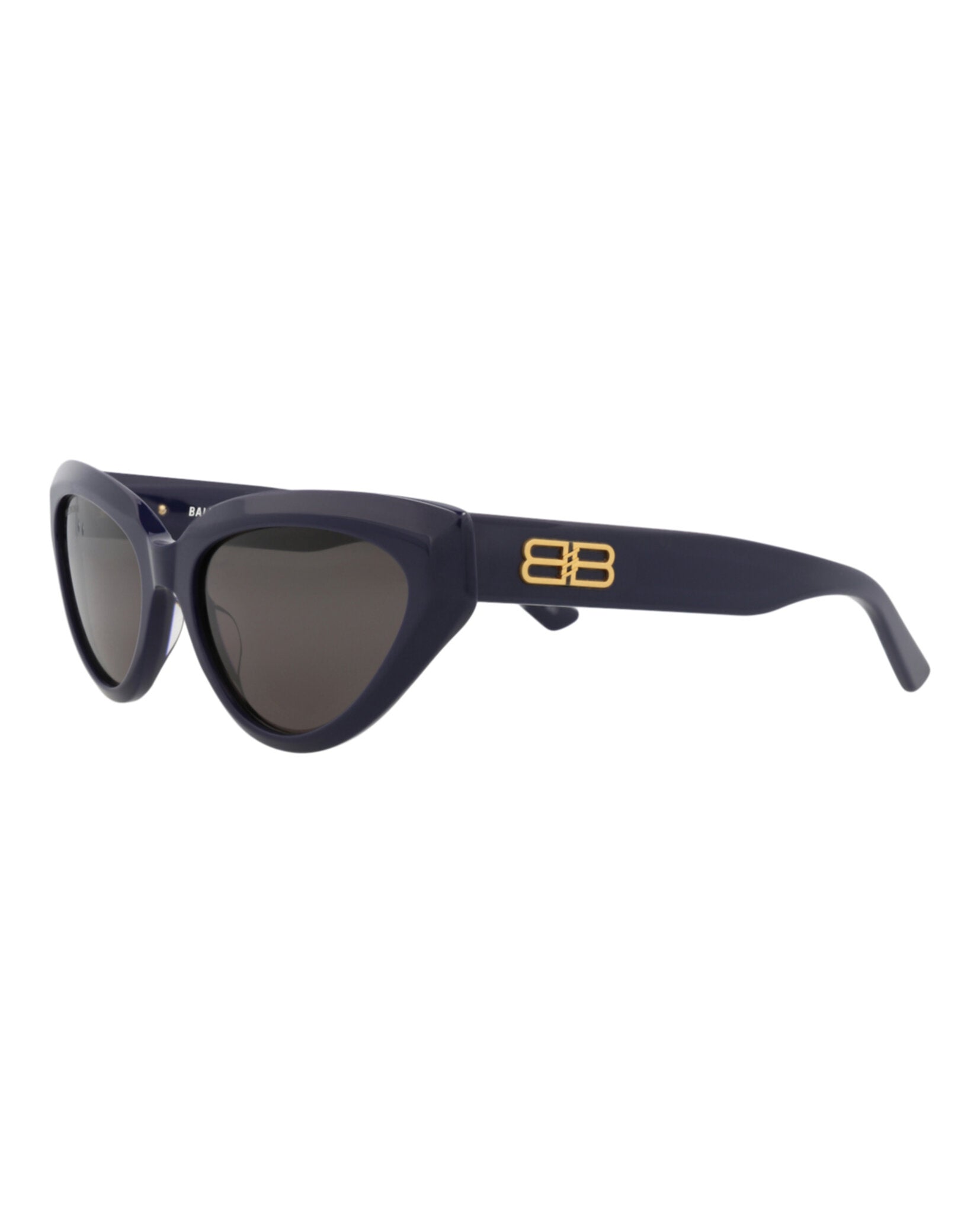 Balenciaga Womens Cat Eye Blue Blue Grey Fashion Designer Eyewear