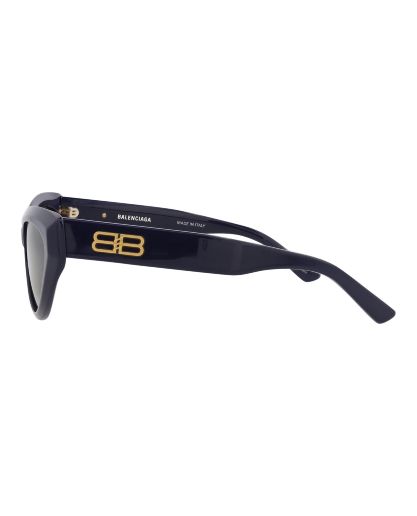 Balenciaga Womens Cat Eye Blue Blue Grey Fashion Designer Eyewear