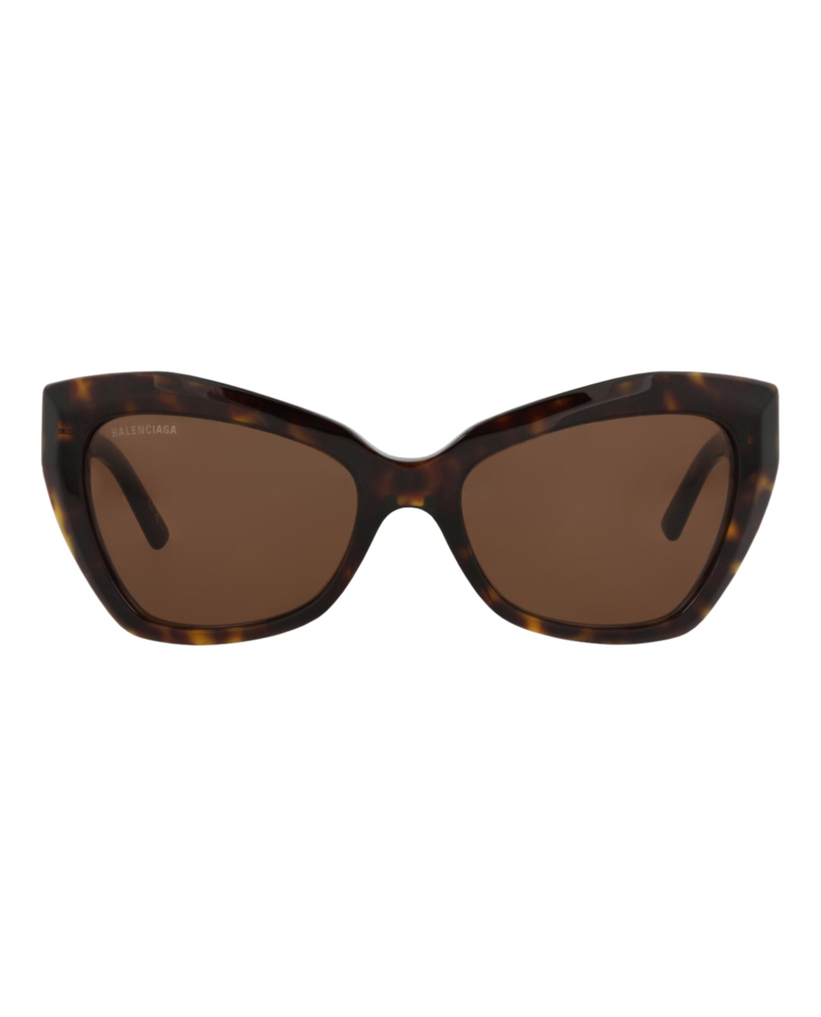 Balenciaga Womens Cat Eye Havana Havana Brown Fashion Designer Eyewear