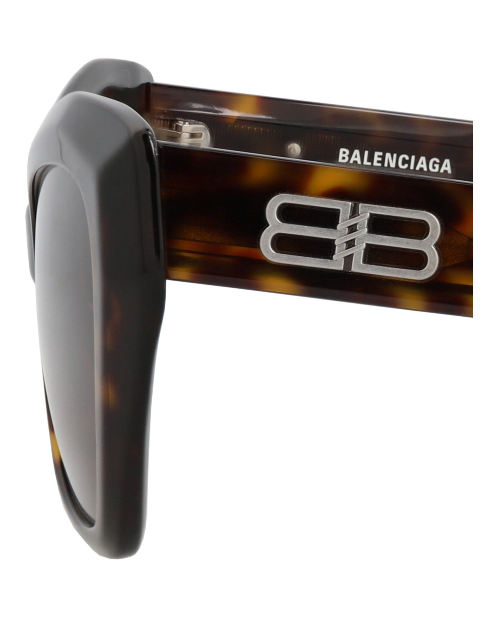 Balenciaga Womens Cat Eye Havana Havana Brown Fashion Designer Eyewear