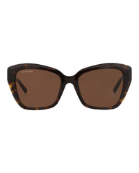Balenciaga Balenciaga Womens Cat Eye Havana Havana Brown Fashion Designer Eyewear