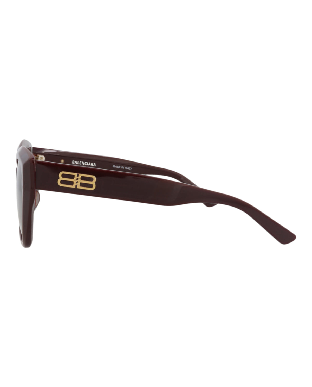 Balenciaga Balenciaga Womens Cat Eye Red Red Brown Fashion Designer Eyewear