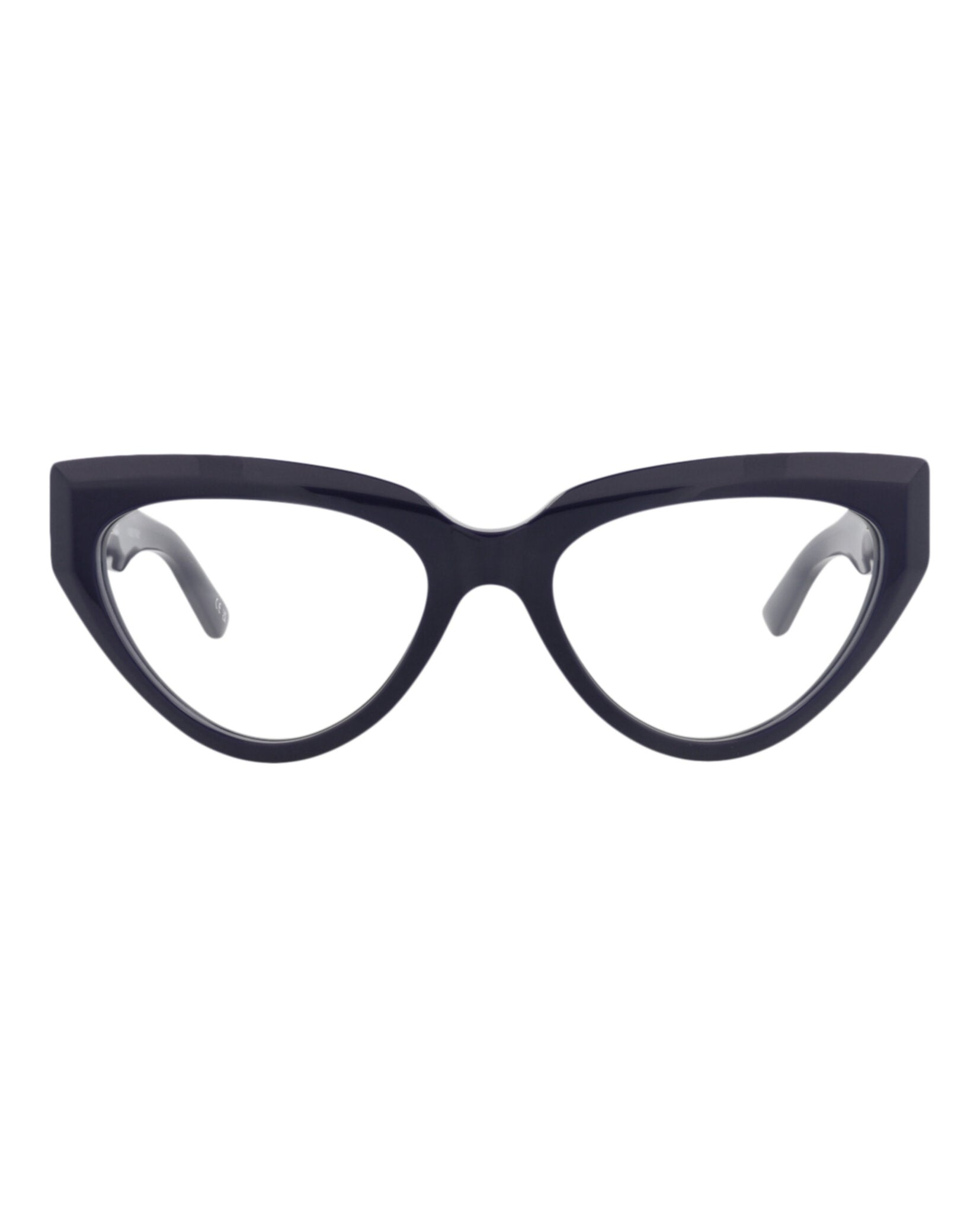 Balenciaga Womens Cat Eye Blue Blue Transparent Fashion Designer Eyewear