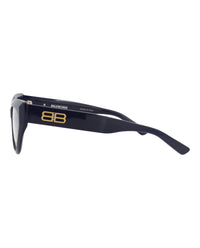 Balenciaga Womens Cat Eye Blue Blue Transparent Fashion Designer Eyewear