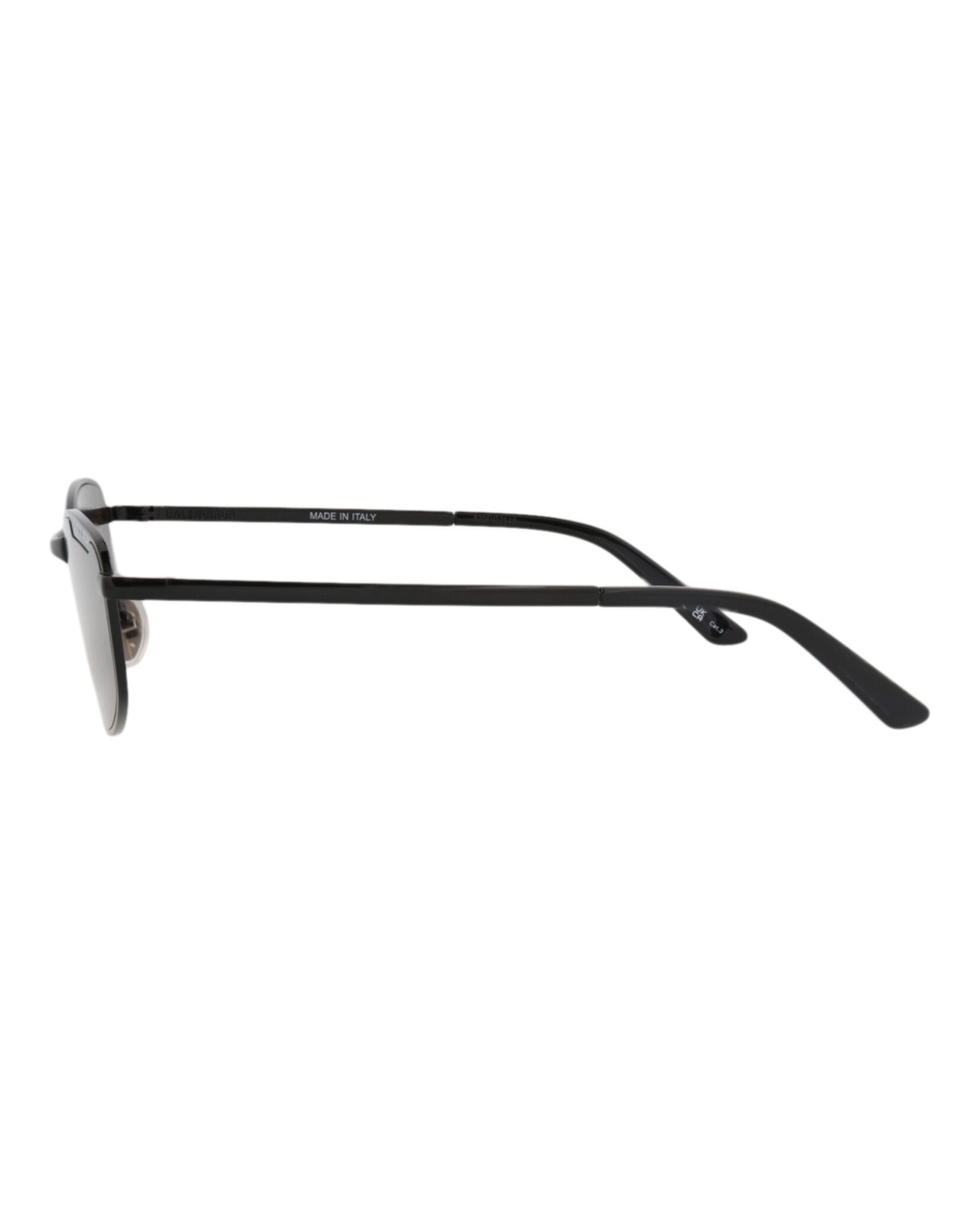 Balenciaga Balenciaga Unisex Square/Rectangle Black Black Grey Fashion Designer Eyewear