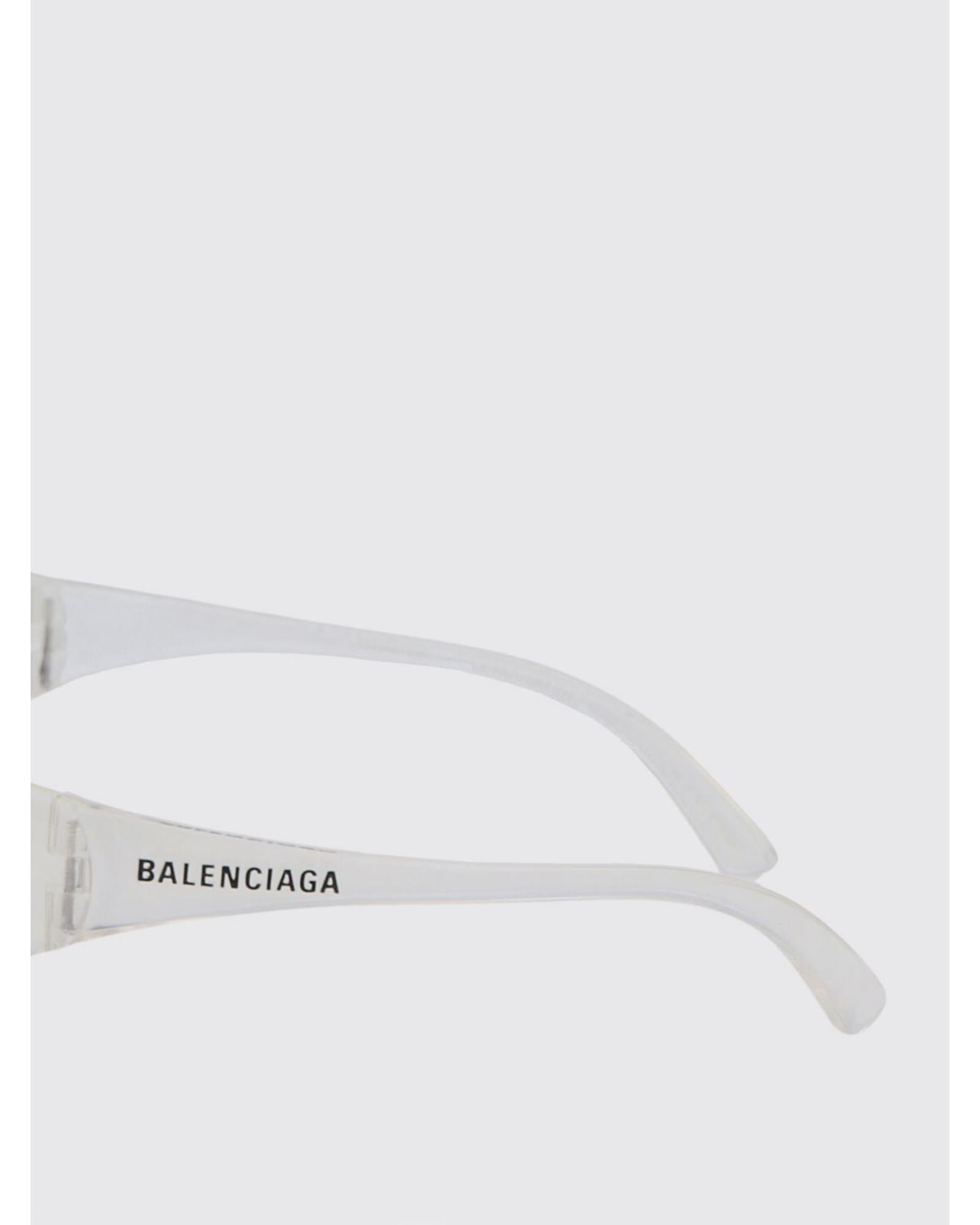 サングラス BALENCIAGA Woman Sunglasses Transparent BB0285S 004 BB0285S sunglasses Clear | SmartBuyGlasses US
