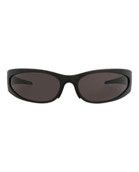 Balenciaga Mens Shield/Wrap Black Black Grey Fashion Designer Eyewear