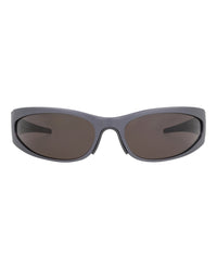 Balenciaga Mens Shield/Wrap Grey Grey Grey Fashion Designer Eyewear
