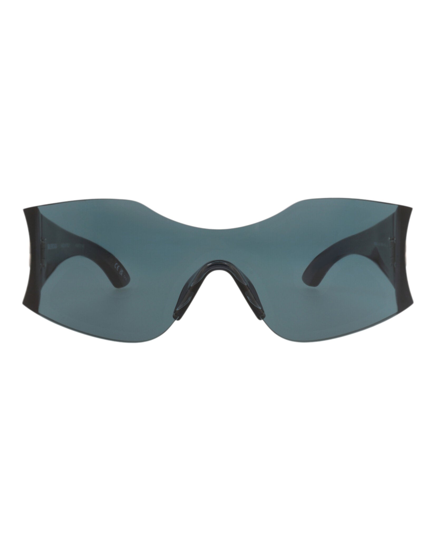Balenciaga Unisex Shield/Wrap Green Green Green Fashion Designer Eyewear