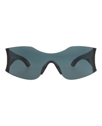 Balenciaga Unisex Shield/Wrap Green Green Green Fashion Designer Eyewear