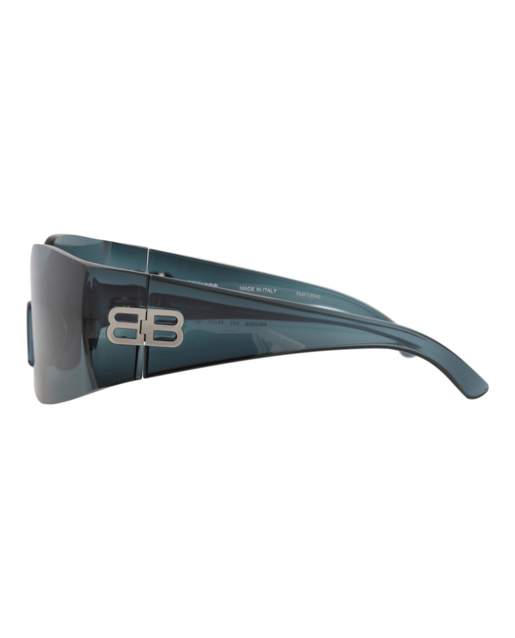 Balenciaga Unisex Shield/Wrap Green Green Green Fashion Designer Eyewear