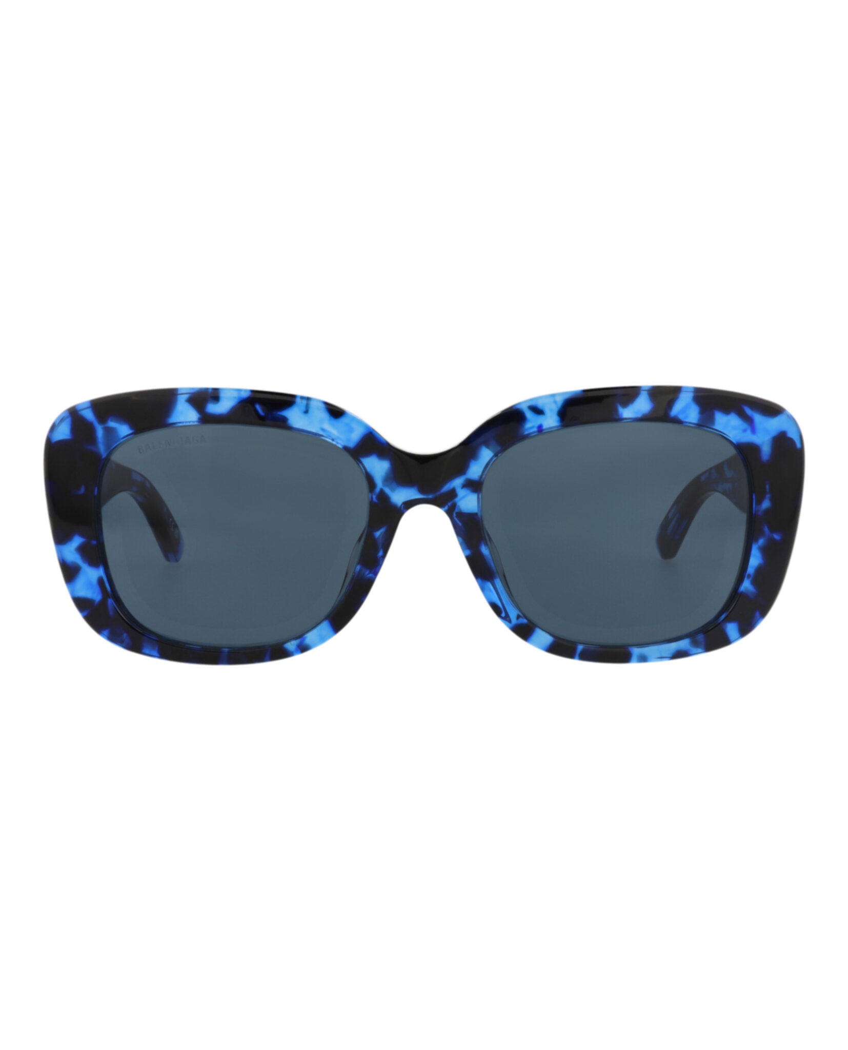 Balenciaga Balenciaga Womens Square/Rectangle Blue Blue Blue Fashion Designer Eyewear
