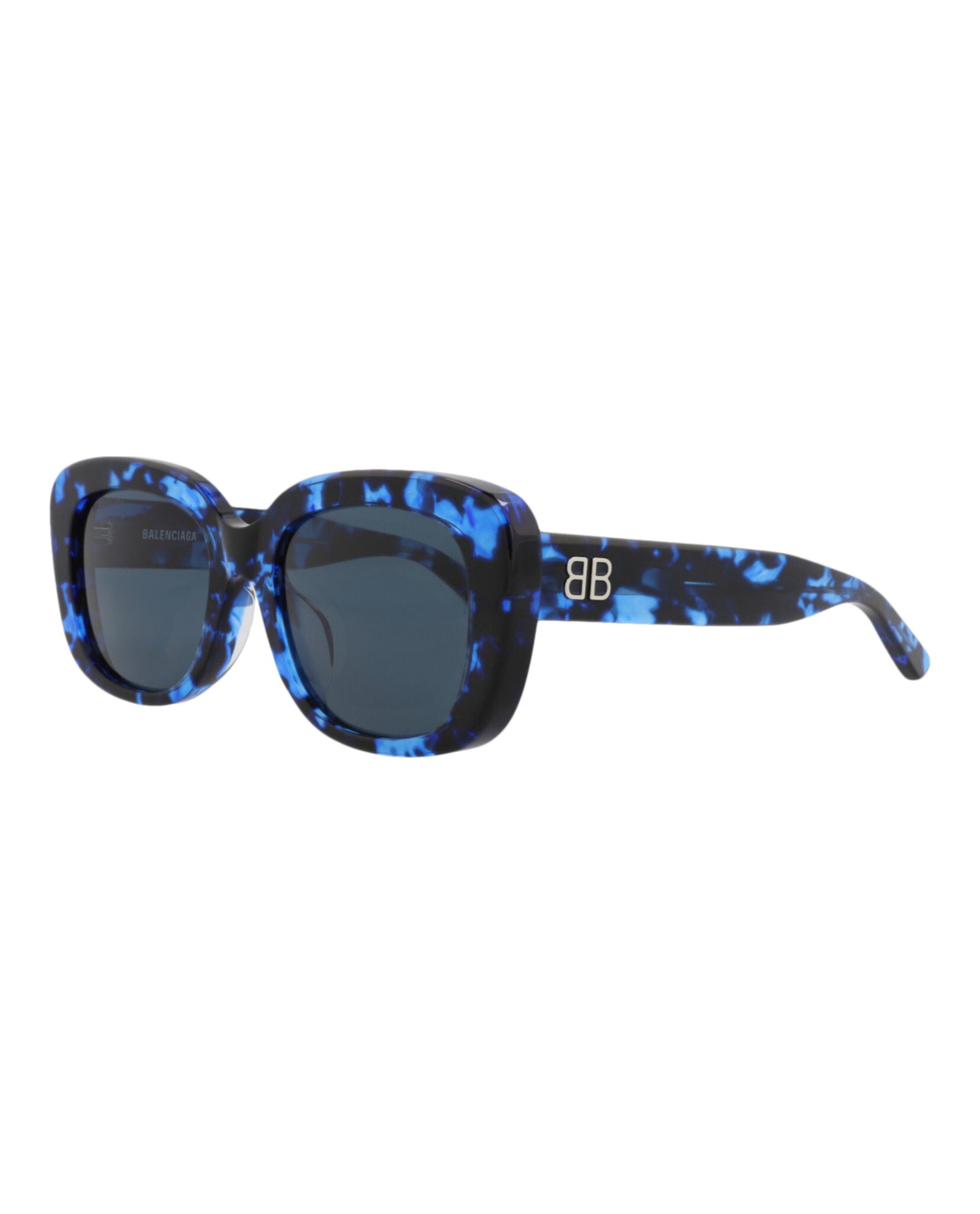 Balenciaga Balenciaga Womens Square/Rectangle Blue Blue Blue Fashion Designer Eyewear