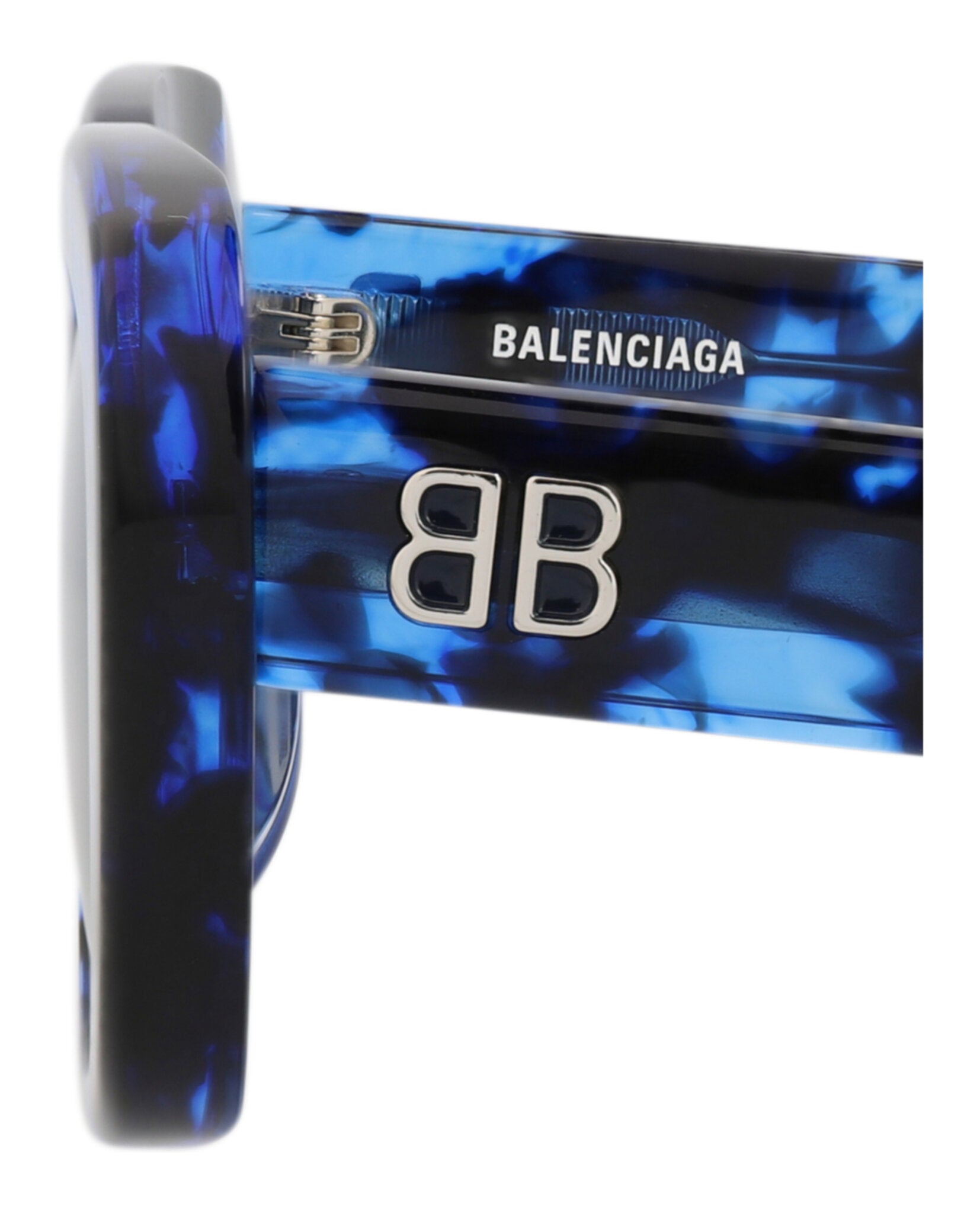 Balenciaga Balenciaga Womens Square/Rectangle Blue Blue Blue Fashion Designer Eyewear