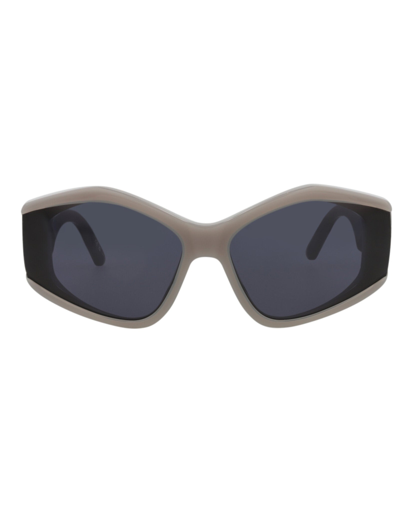 Balenciaga Womens Cat Eye Grey Grey Blue Fashion Designer Eyewear