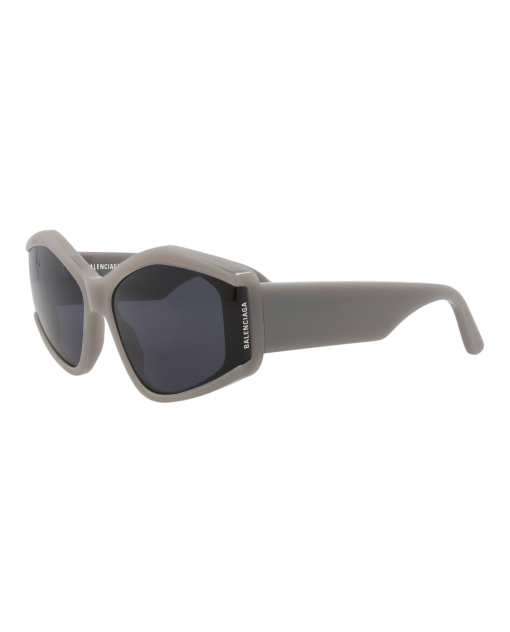 Balenciaga Womens Cat Eye Grey Grey Blue Fashion Designer Eyewear
