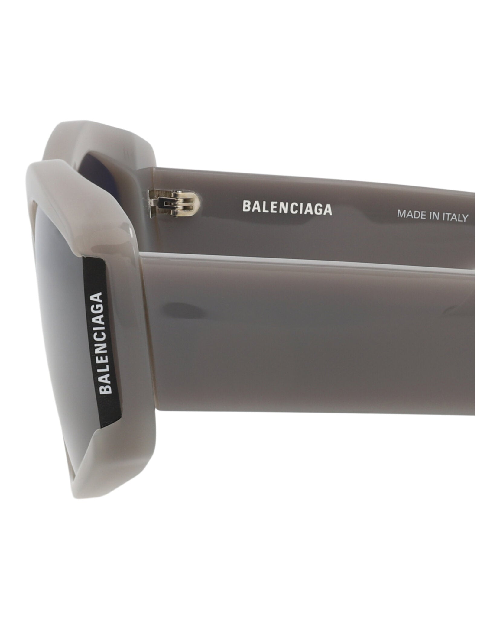 Balenciaga Womens Cat Eye Grey Grey Blue Fashion Designer Eyewear