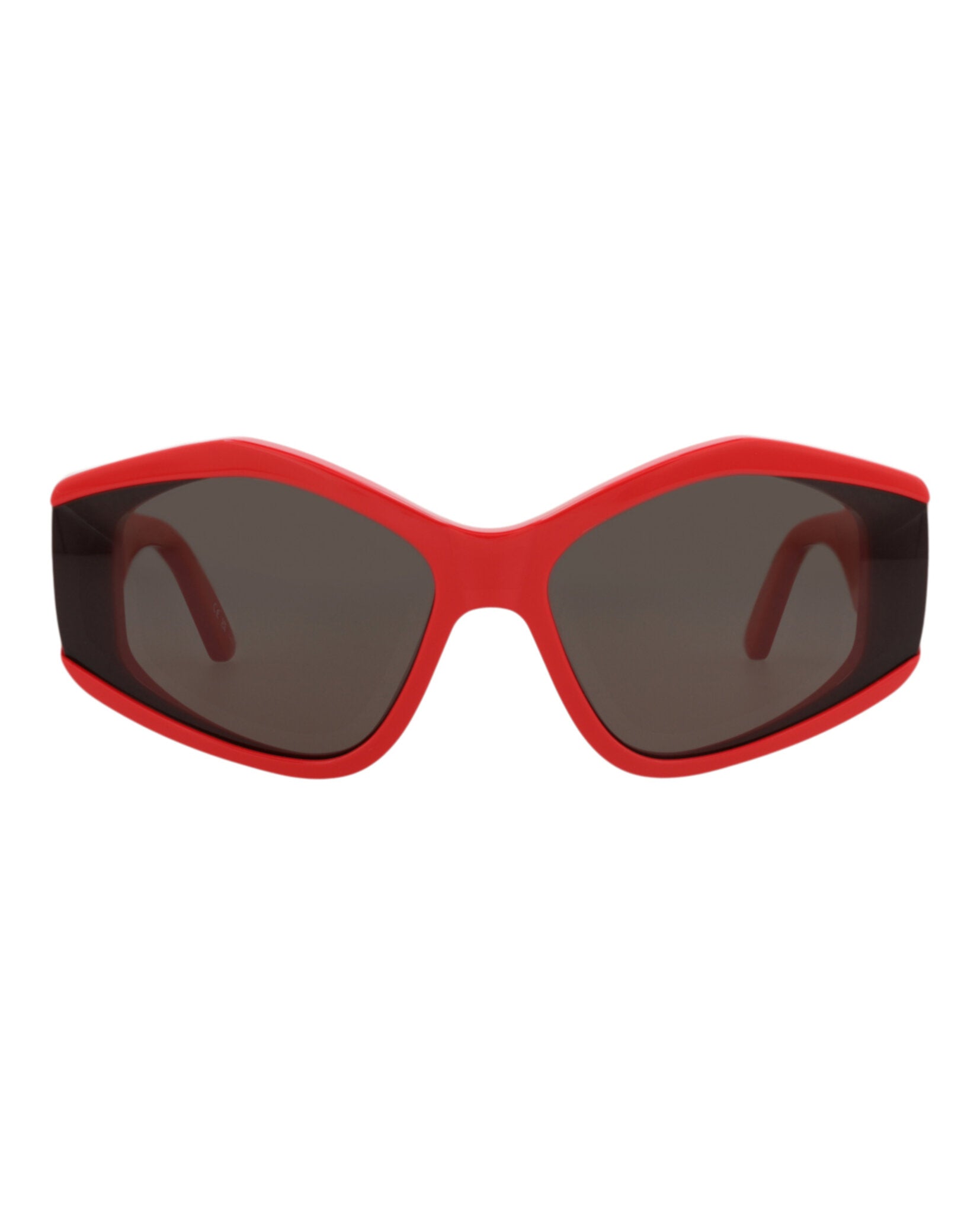 Balenciaga Womens Cat Eye Red Red Grey Fashion Designer Eyewear