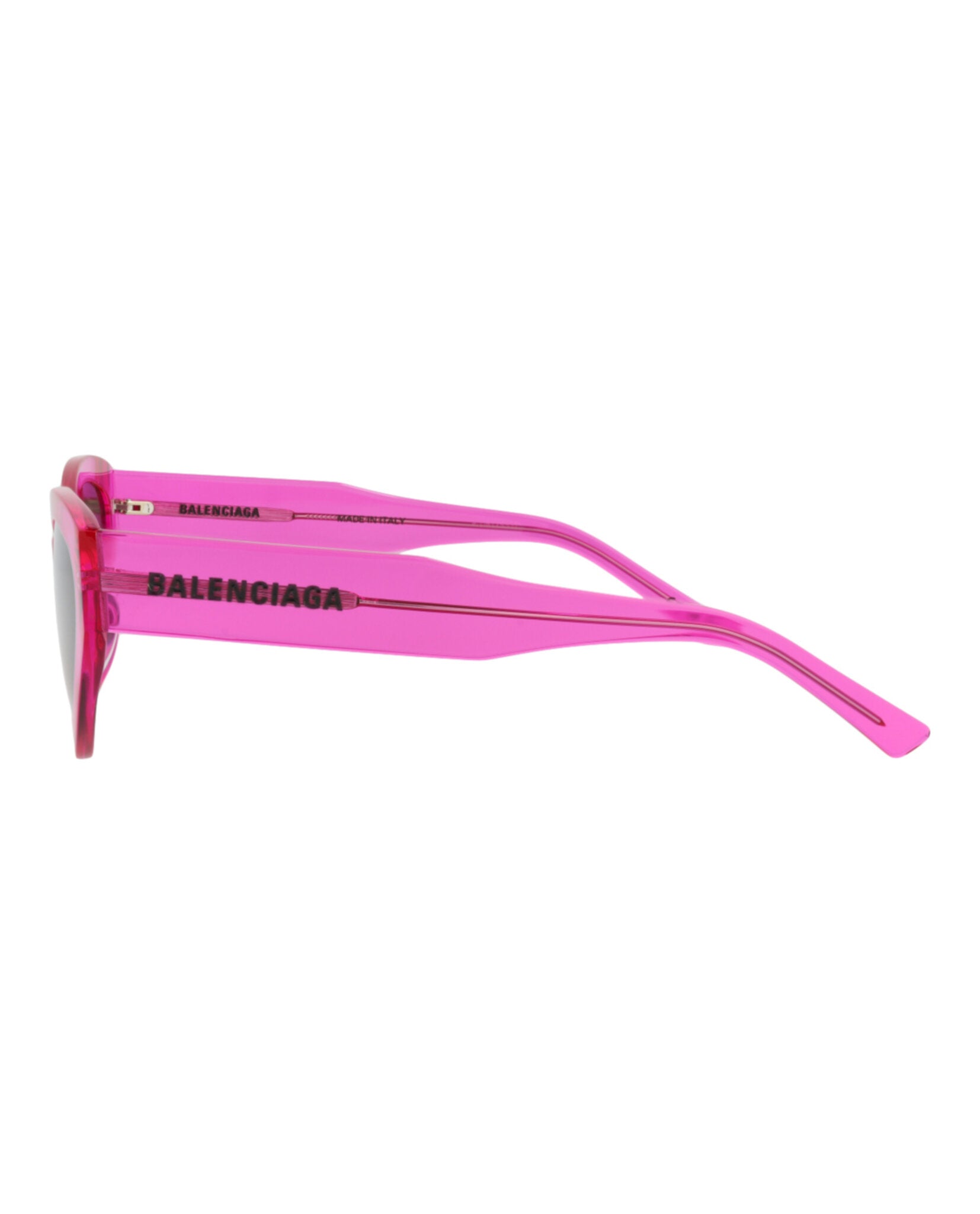 Balenciaga Womens Cat Eye Fuchsia Fuchsia Grey Fashion Designer Eyewear
