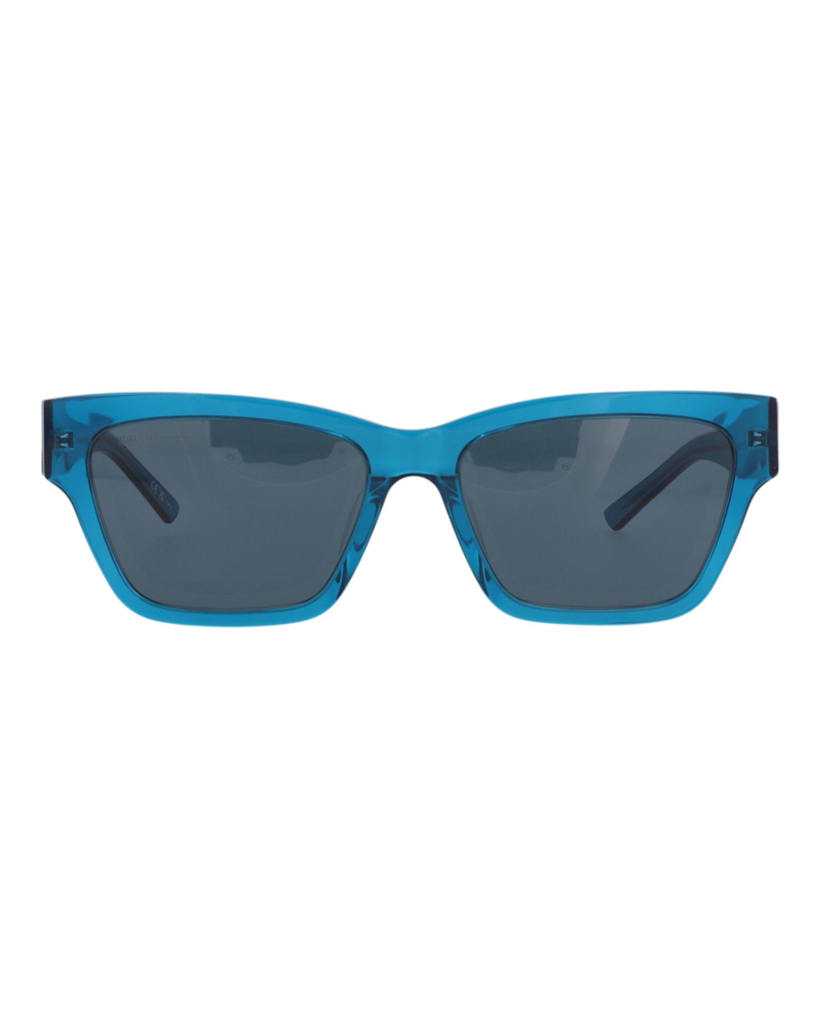 Balenciaga Womens Square/Rectangle Blue Blue Blue Fashion Designer Eyewear