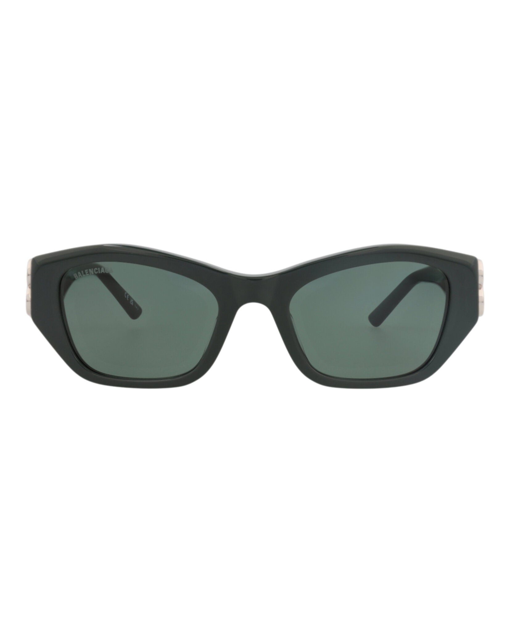 Balenciaga Womens Cat Eye Green Green Green Fashion Designer Eyewear