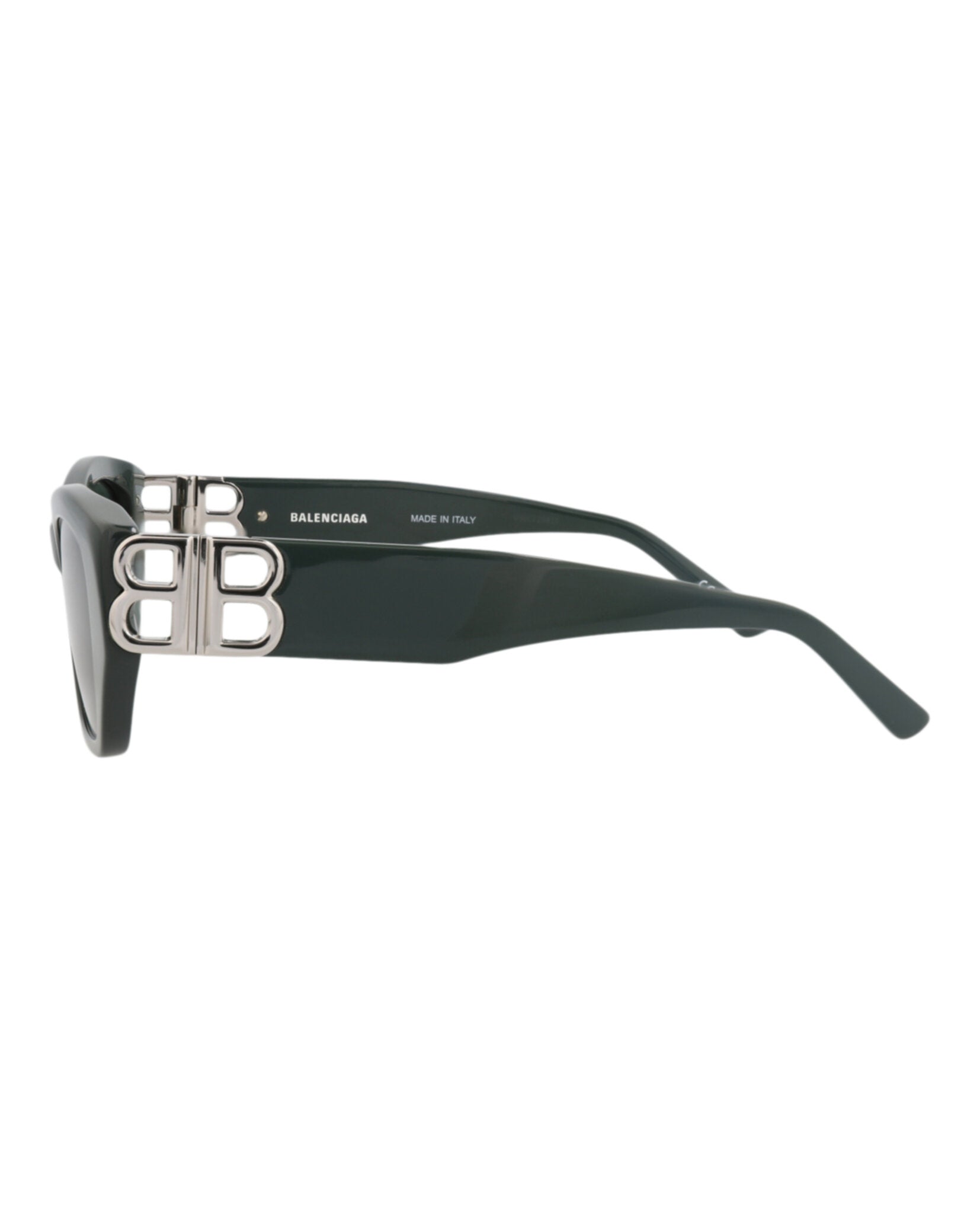 Balenciaga Womens Cat Eye Green Green Green Fashion Designer Eyewear