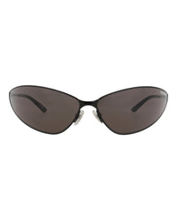 Balenciaga Balenciaga Unisex Shield/Wrap Black Black Grey Fashion Designer Eyewear