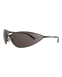 Balenciaga Balenciaga Unisex Shield/Wrap Black Black Grey Fashion Designer Eyewear