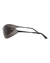 Balenciaga Balenciaga Unisex Shield/Wrap Black Black Grey Fashion Designer Eyewear