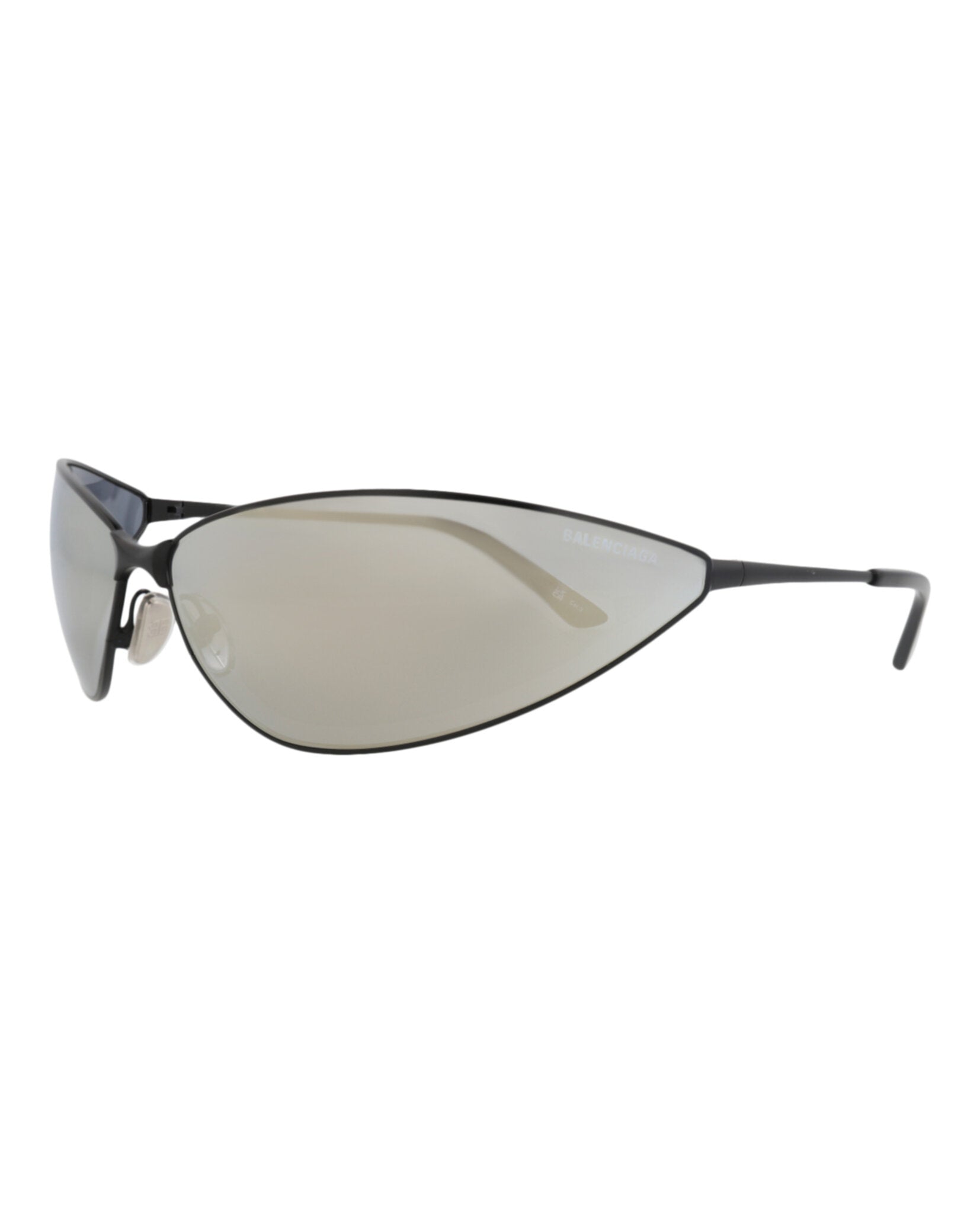 Balenciaga Unisex Shield/Wrap Black Black Bronze Fashion Designer