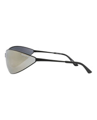 Balenciaga Unisex Shield/Wrap Black Black Bronze Fashion Designer Eyewear