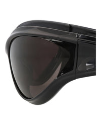 Balenciaga Balenciaga Unisex Shield/Wrap Black Black Grey Fashion Designer Eyewear