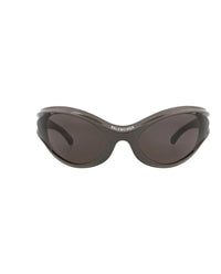 Balenciaga Unisex Shield/Wrap Grey Grey Grey Fashion Designer Eyewear