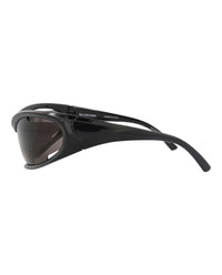 Balenciaga Balenciaga Unisex Shield/Wrap Black Black Grey Fashion Designer Eyewear