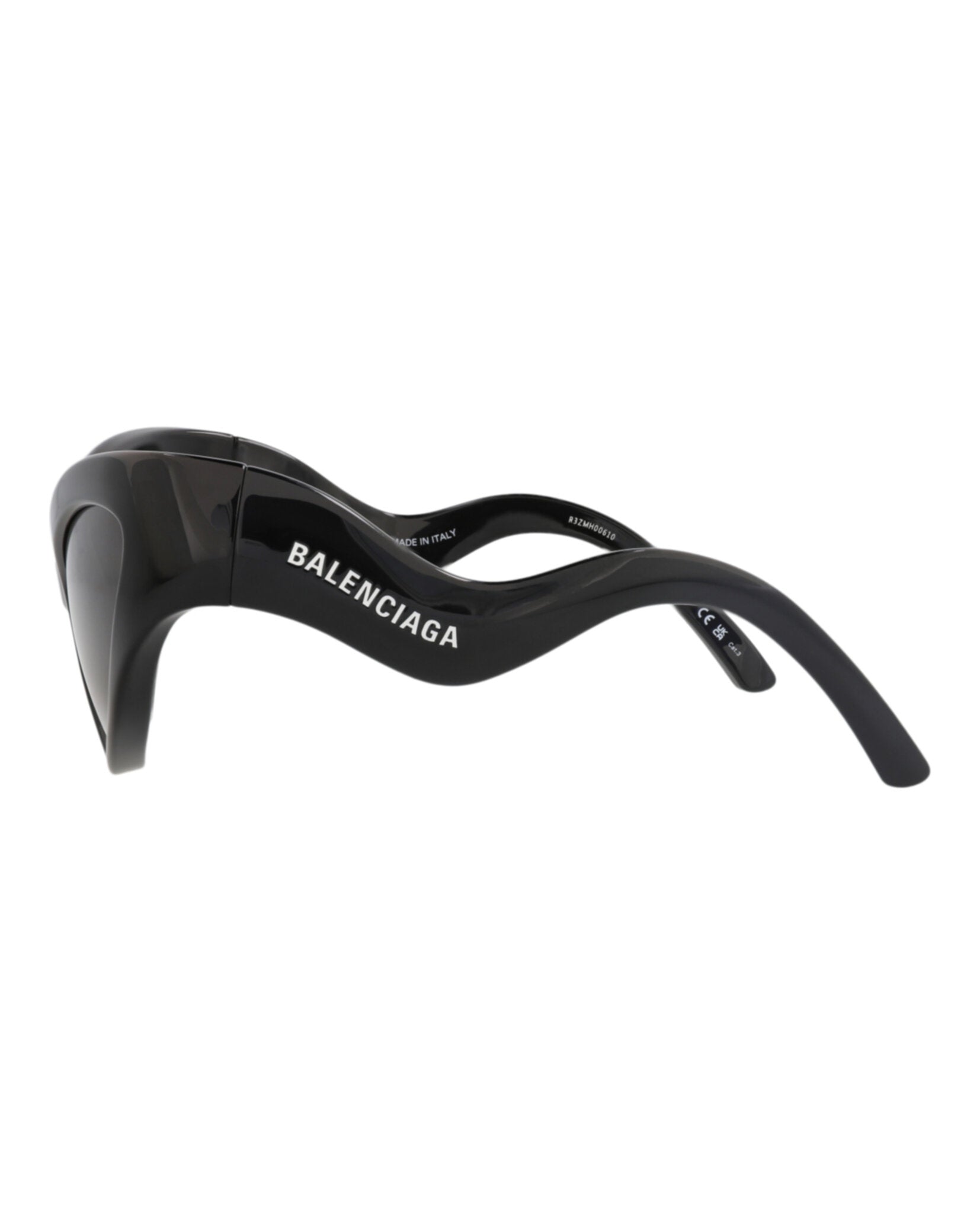 Balenciaga Balenciaga Womens Cat Eye Black Black Grey Fashion Designer Eyewear