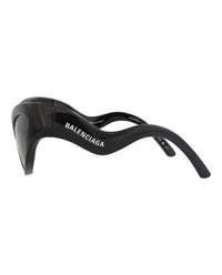 Balenciaga Balenciaga Womens Cat Eye Black Black Grey Fashion Designer Eyewear