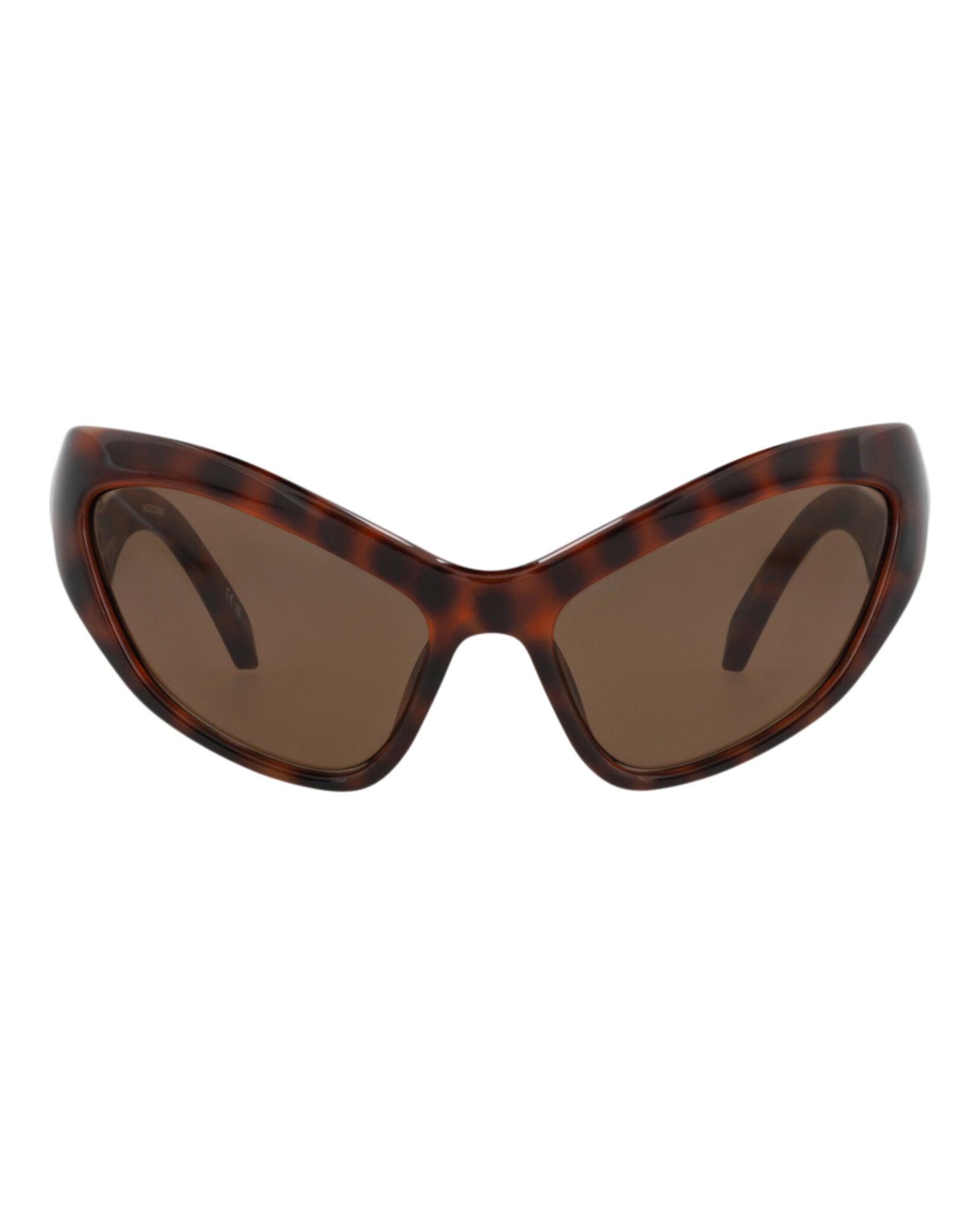Balenciaga Womens Cat Eye Havana Havana Brown Fashion Designer Eyewear