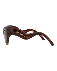 Balenciaga Womens Cat Eye Havana Havana Brown Fashion Designer Eyewear