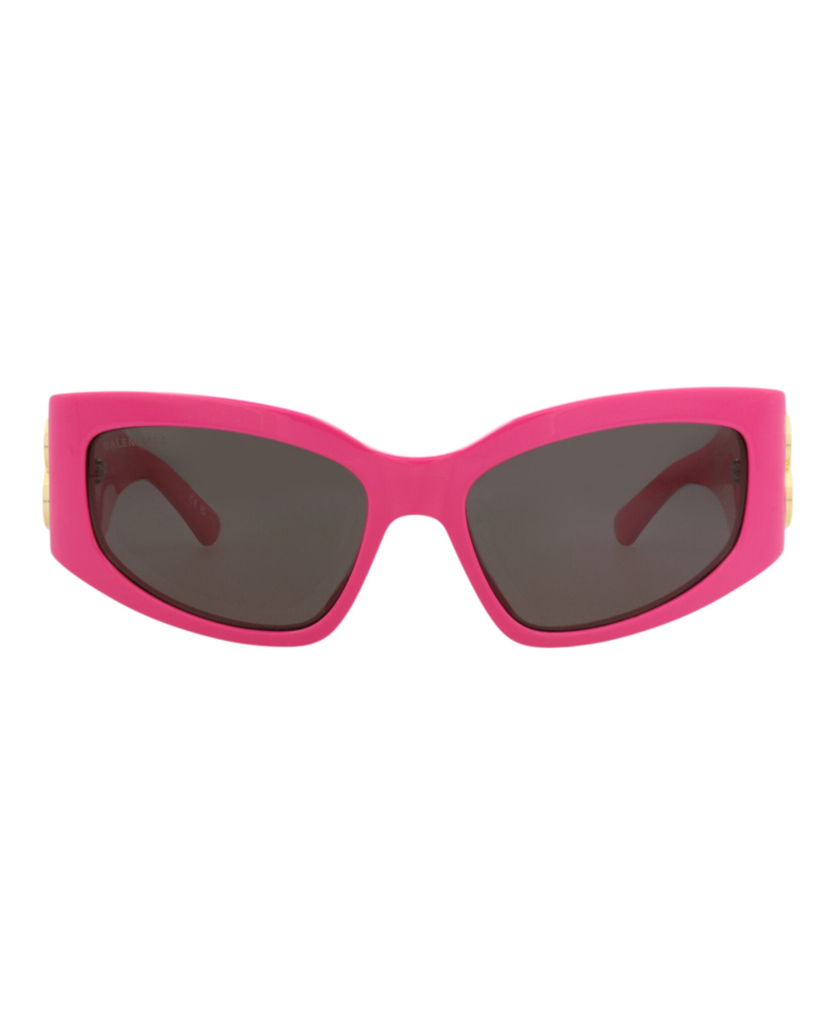 Balenciaga Womens Cat Eye Pink Pink Grey Fashion Designer Eyewear