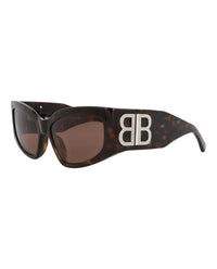 Balenciaga Balenciaga Womens Cat Eye Havana Havana Brown Fashion Designer Eyewear